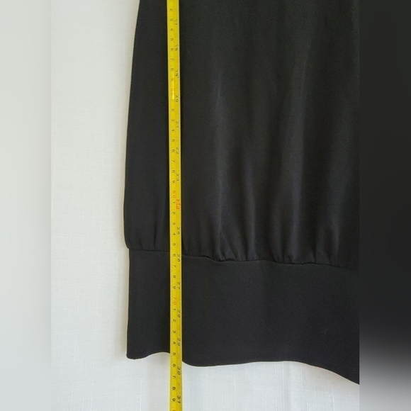 GUESS Y2K whimsygoth plunge vneck shirt mini dress - Picture 6 of 8